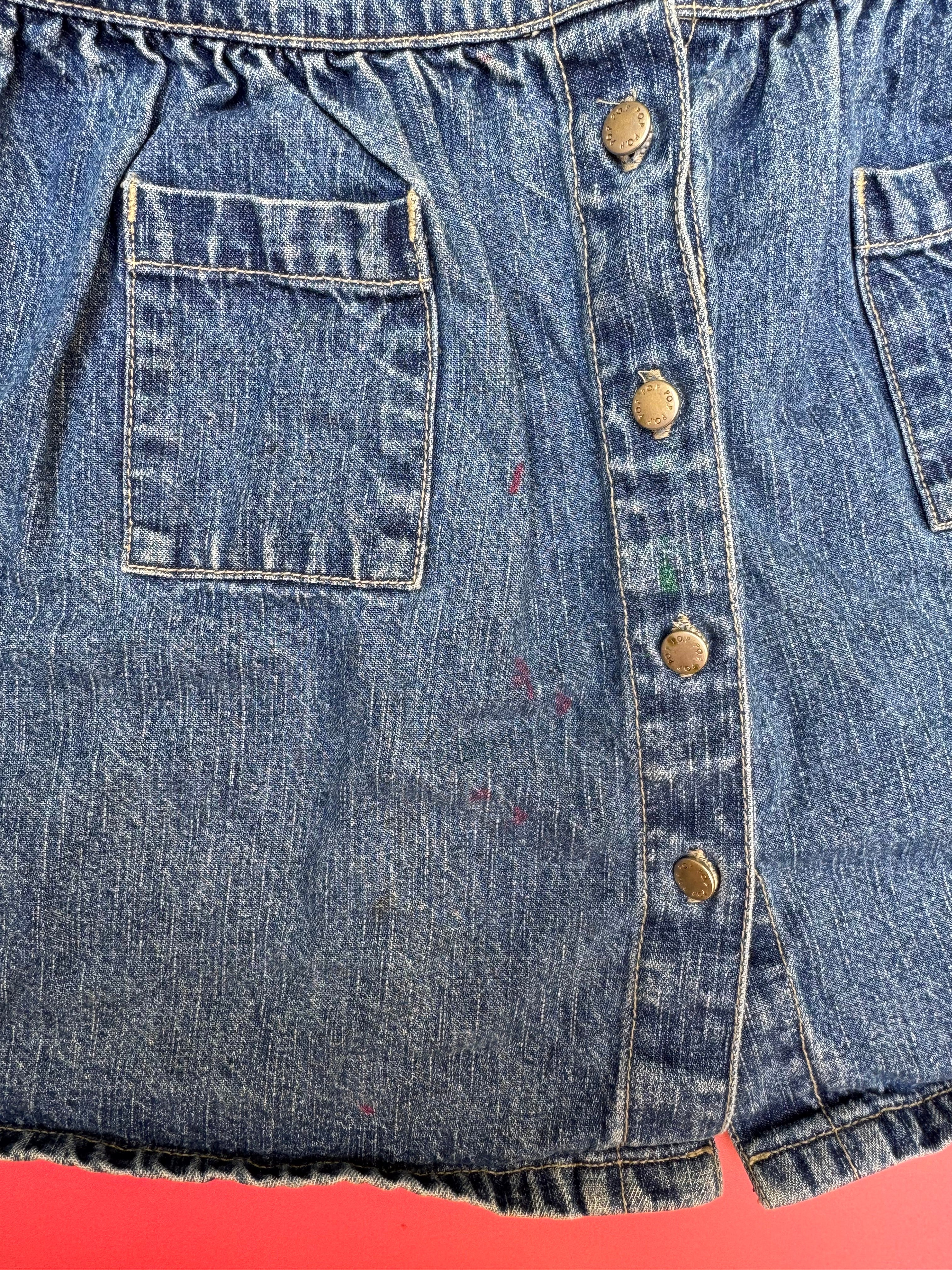 DENIM DRESS VINTAGE 2 yrs