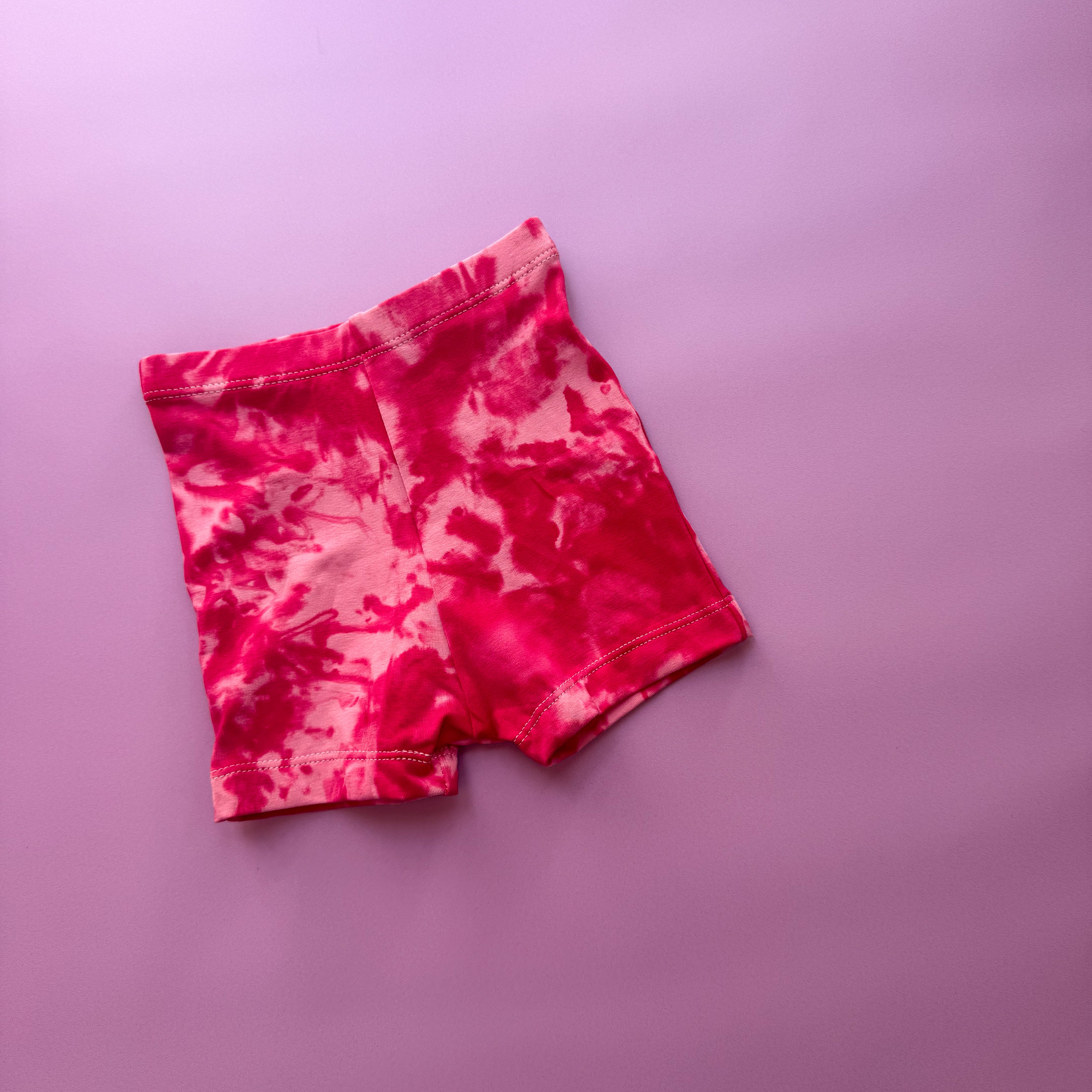 ZIGGY BIKE SHORTS ~ pink on pink