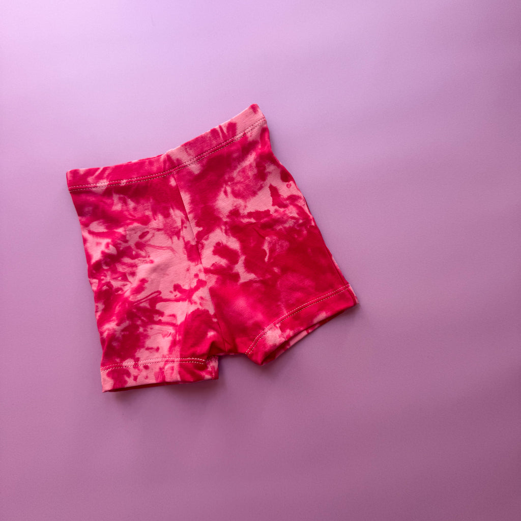 ZIGGY BIKE SHORTS ~ pink on pink