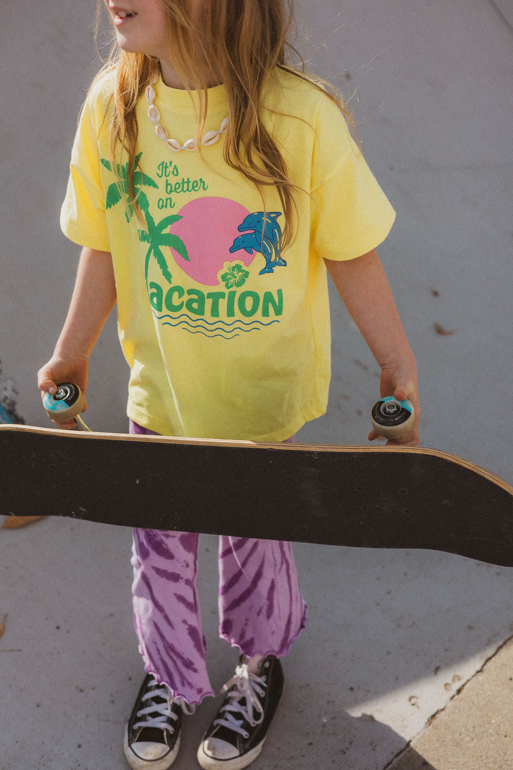 VACATION tee ~ yellow