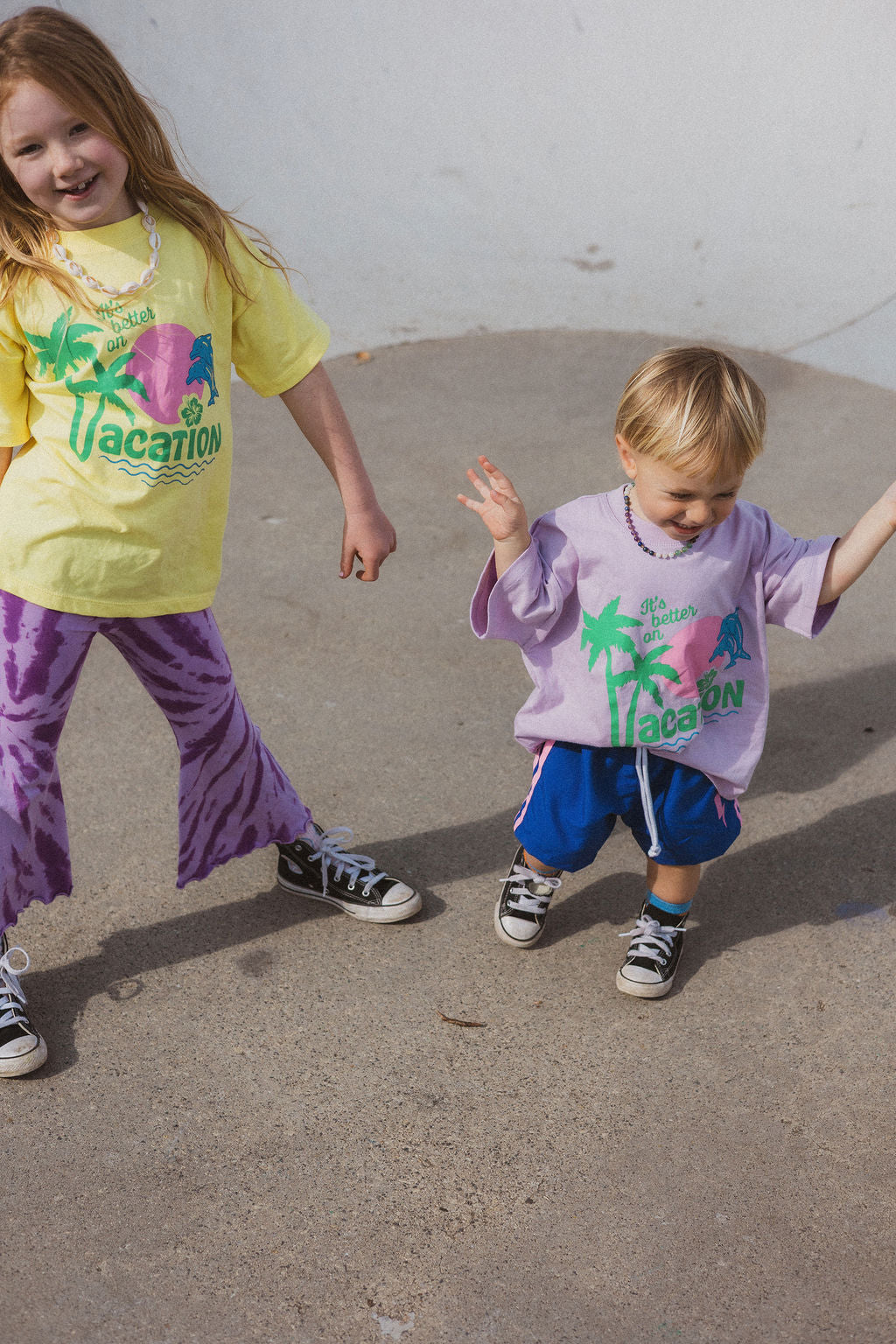 VACATION tee ~ lilac