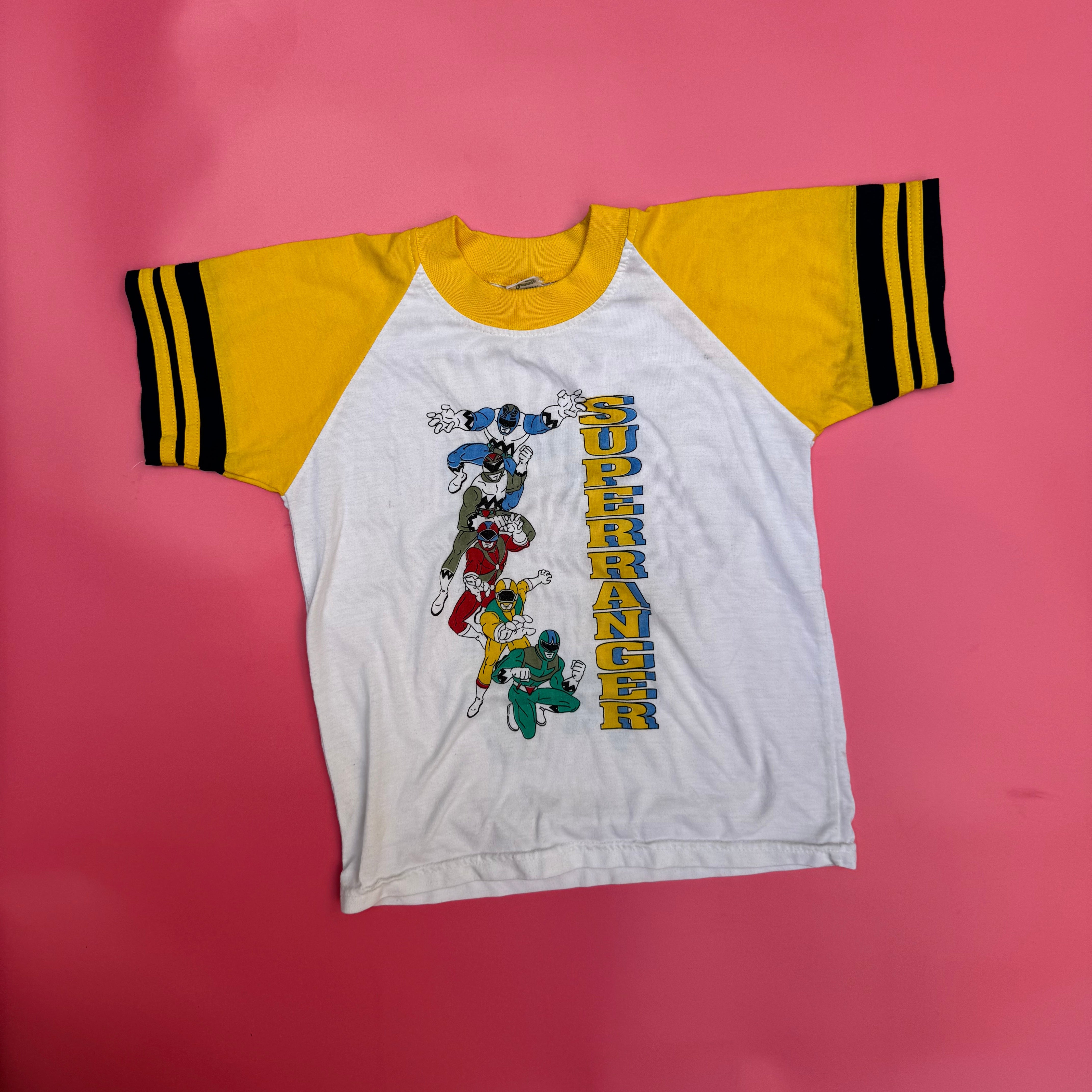POWER RANGERS TEE ~ vintage 6 yrs