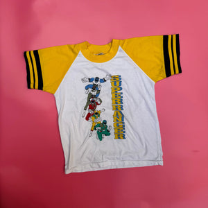POWER RANGERS TEE ~ vintage 6 yrs