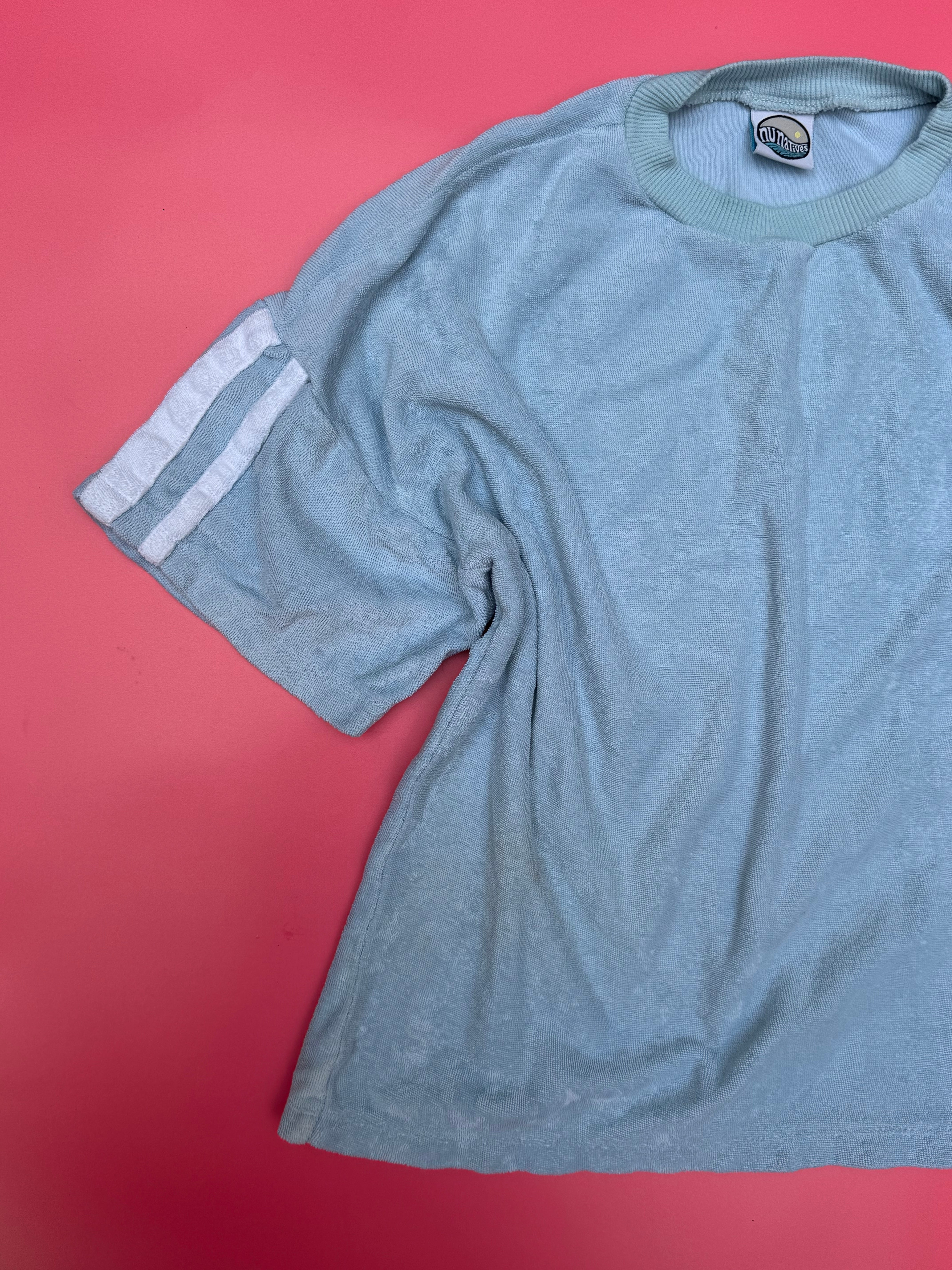 OVERSIZED TERRY TEE ~ pre loved 6-8 yrs