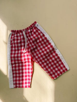 OTIS pants ~ watermelon gingham