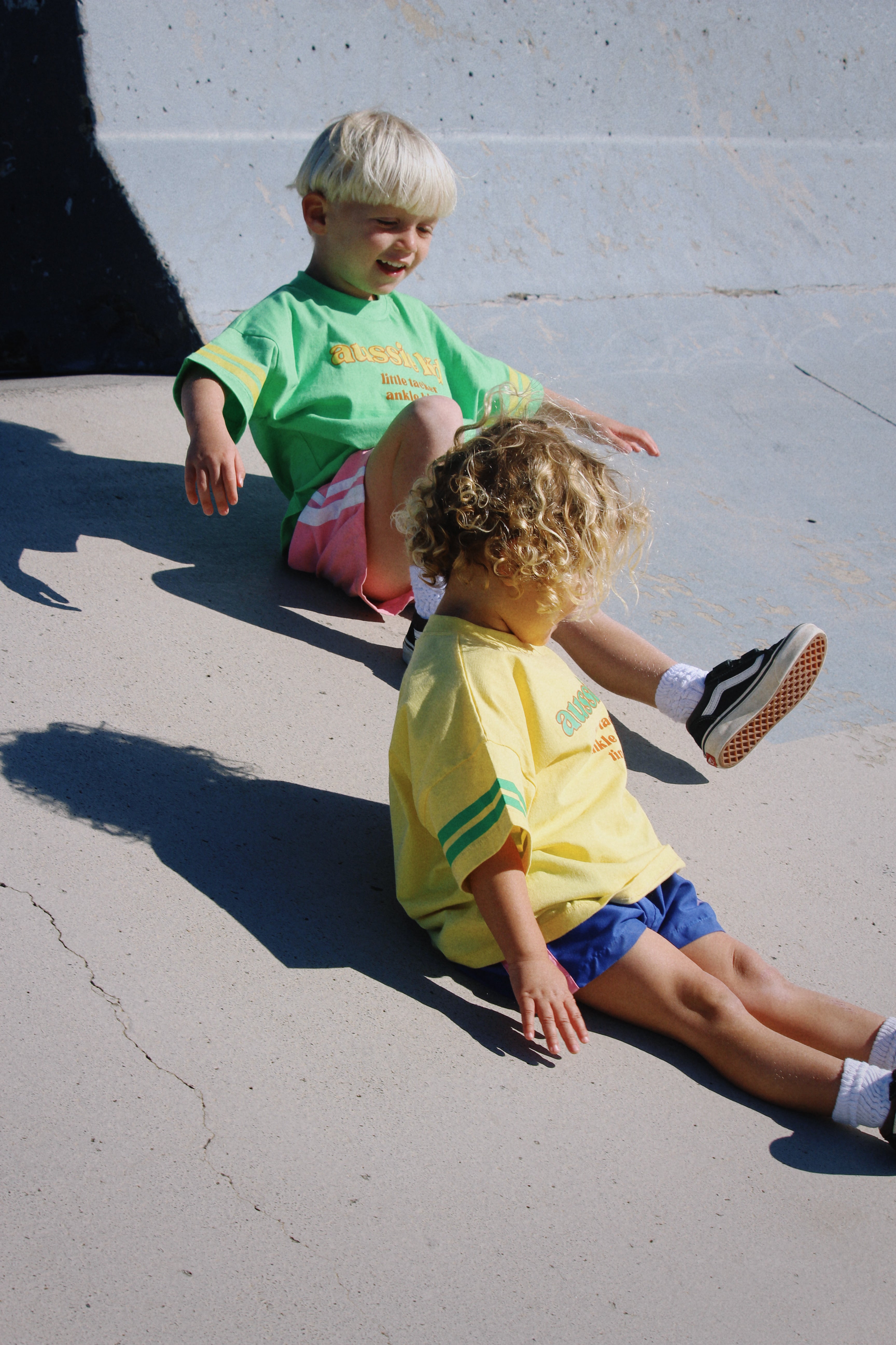 AUSSIE KID tee ~ yellow