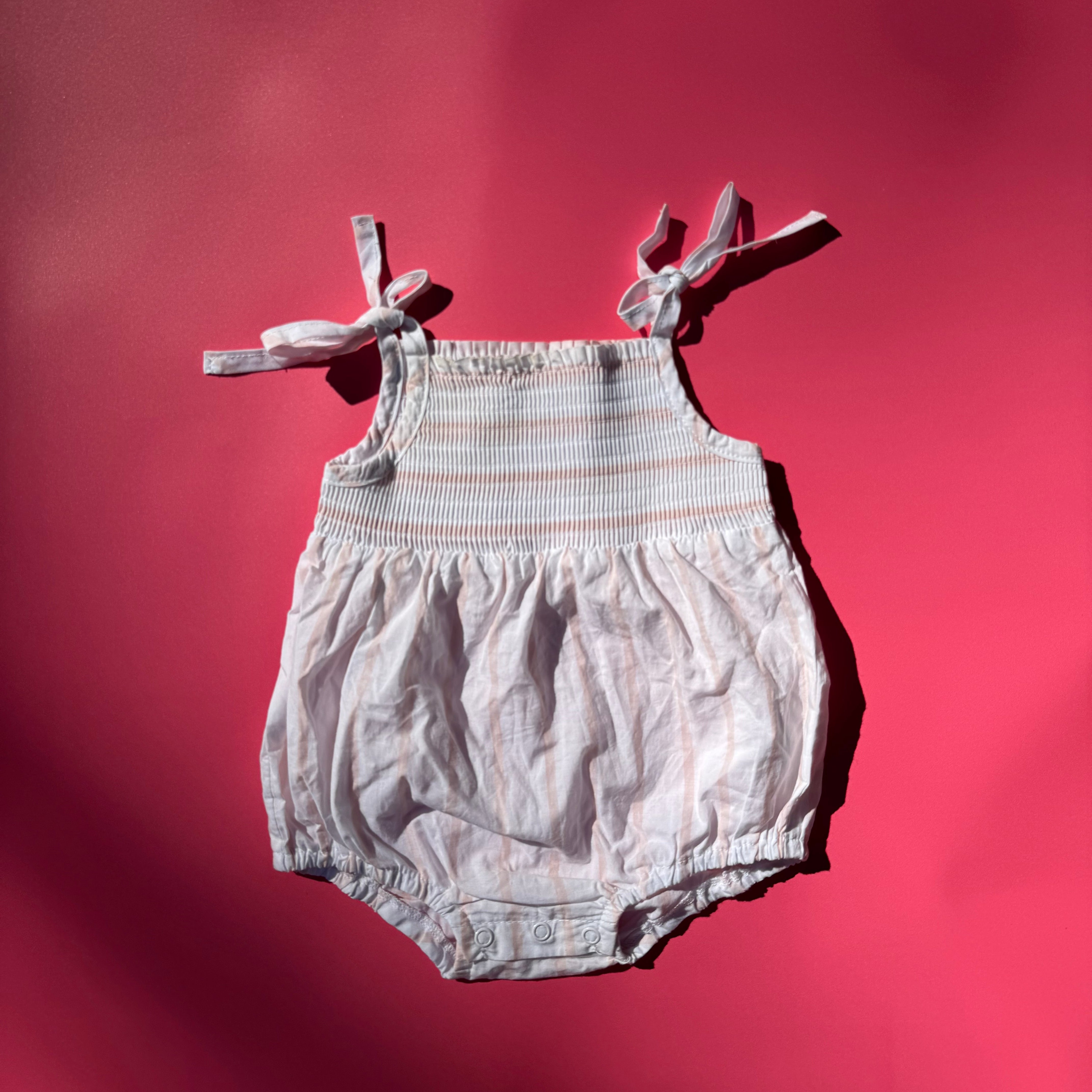 MIANN & CO bubble romper pre loved 3-6 months