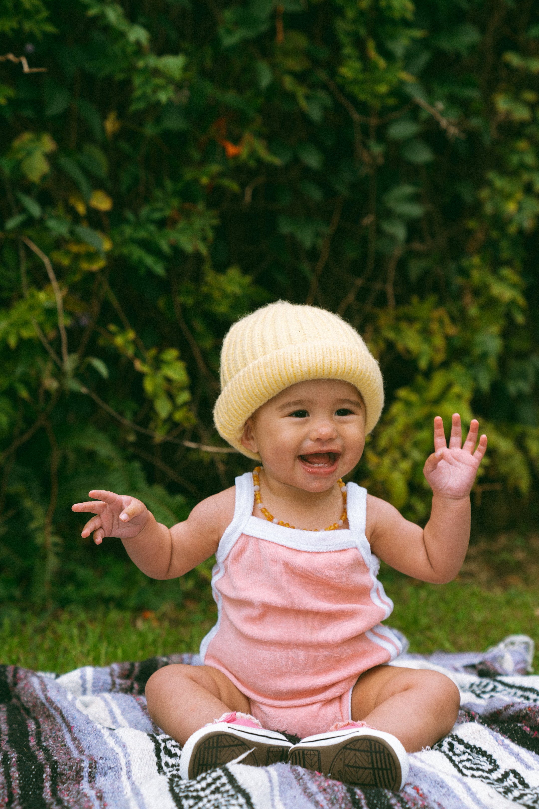 TERRY ONESIE ~ pink + blue OCTOBER PRE ORDER