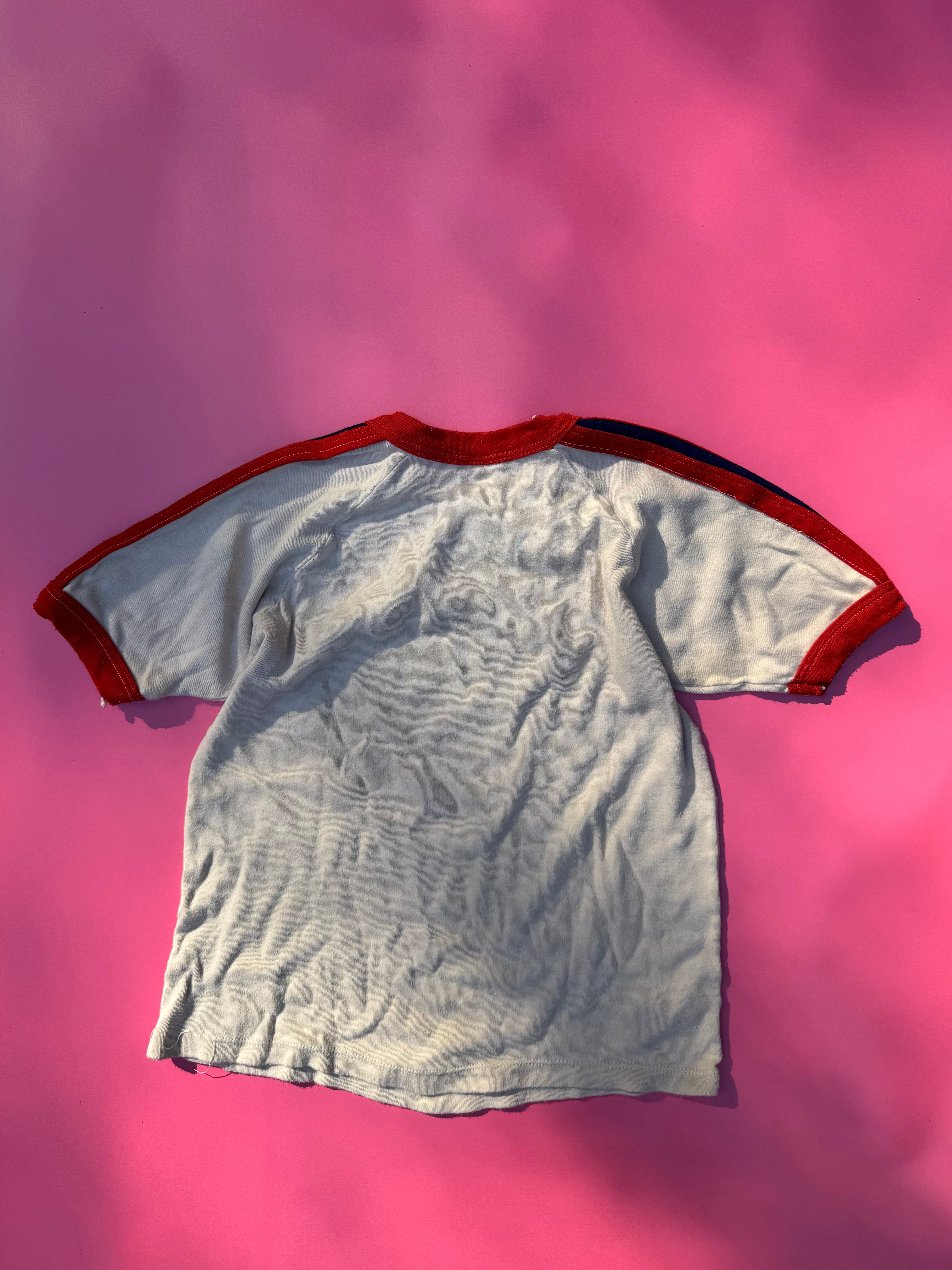 HERMOSILLO RINGER TEE ~ vintage 8-12 yrs