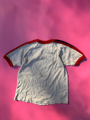 HERMOSILLO RINGER TEE ~ vintage 8-12 yrs