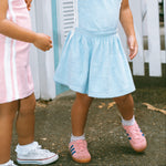 TERRY SKIRT ~ pink + blue OCTOBER PRE ORDER