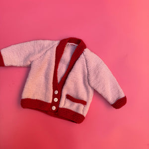 HANDMADE KNIT pre loved 3-9 months