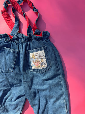 PETER RABBIT JEANS ~ vintage 2 yrs