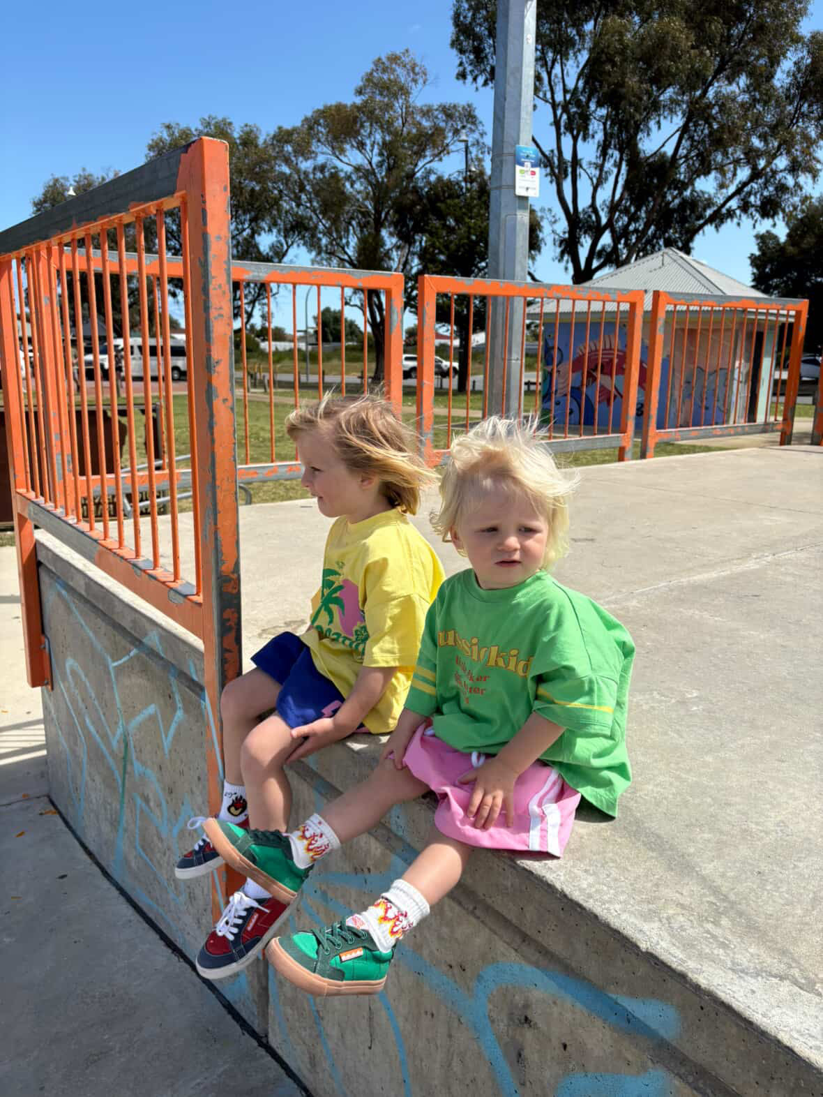AUSSIE KID tee ~ green