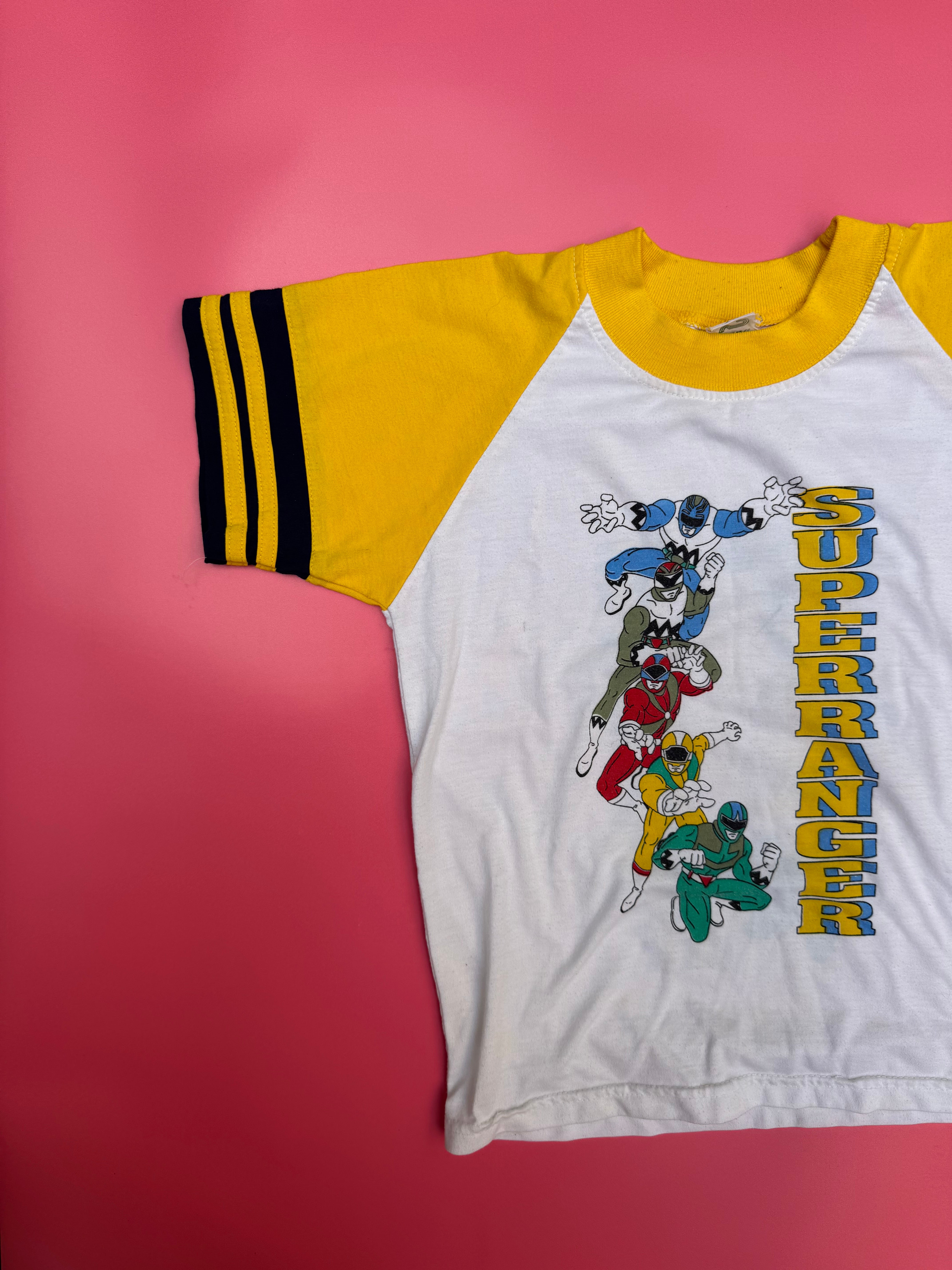 POWER RANGERS TEE ~ vintage 6 yrs