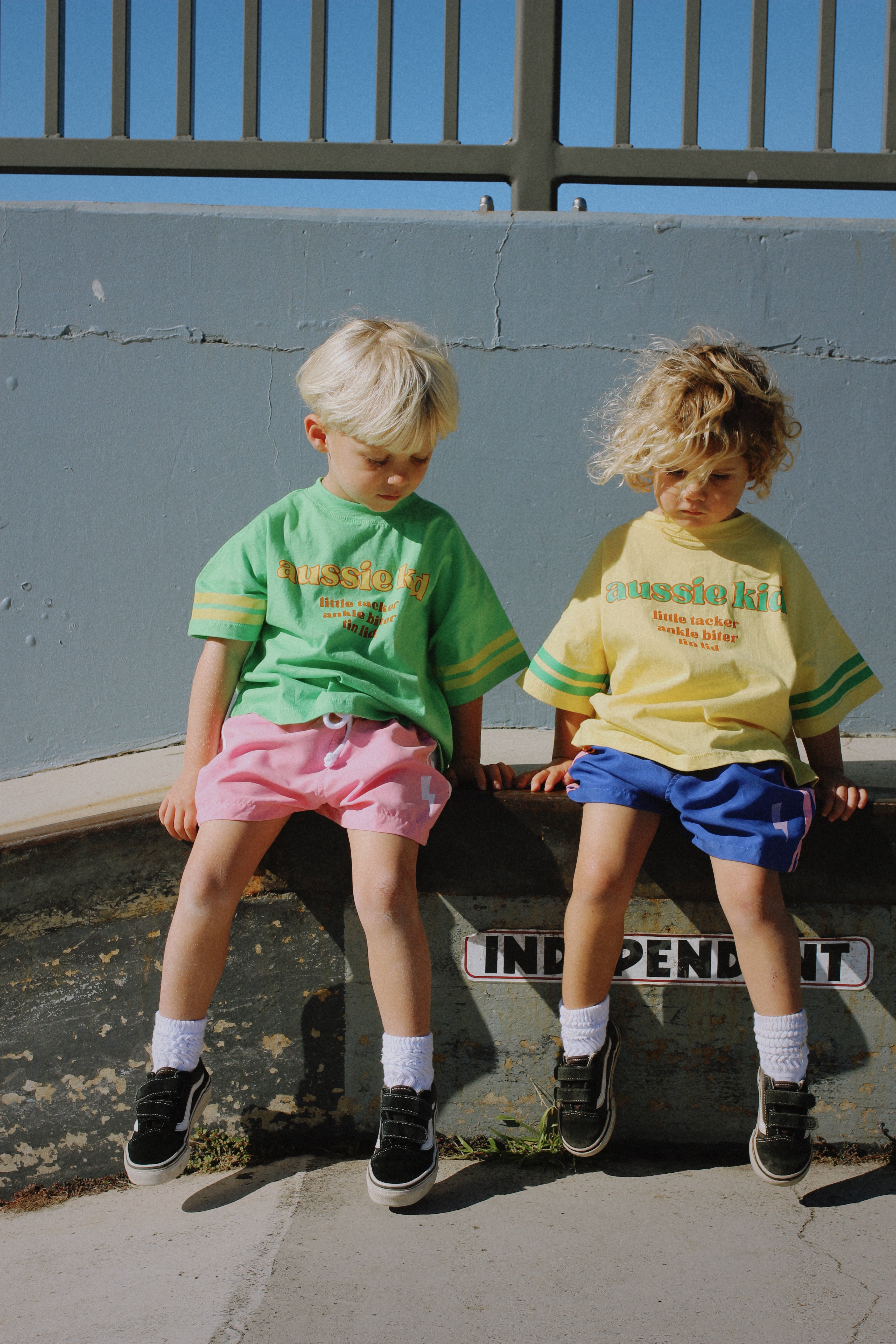 AUSSIE KID tee ~ green