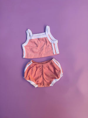 TERRY BLOOMERS ~ pink + blue OCTOBER PRE ORDER