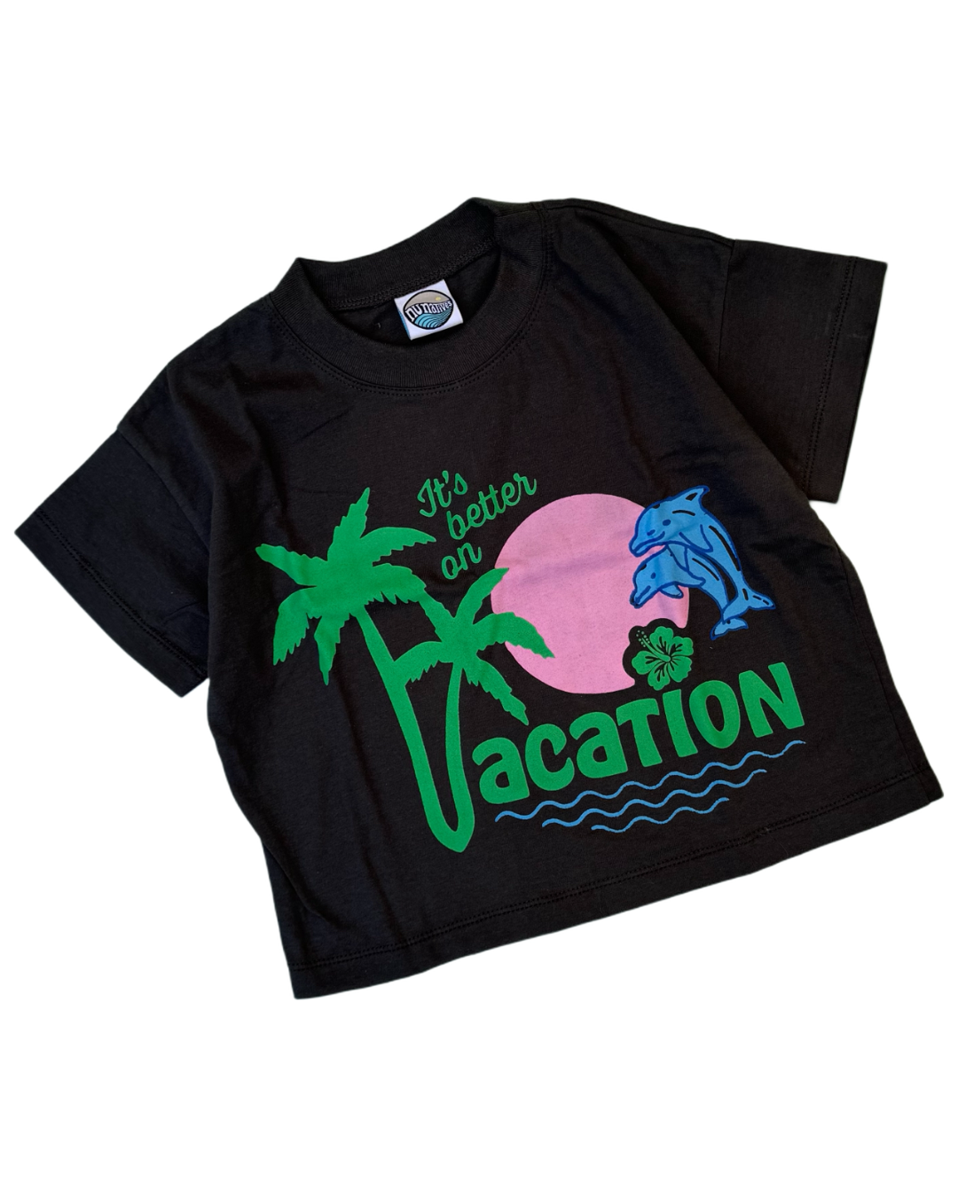 VACATION tee ~ charcoal