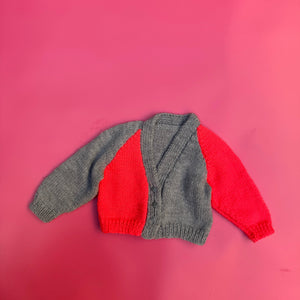 HANDMADE KNIT pre loved 6-12 months