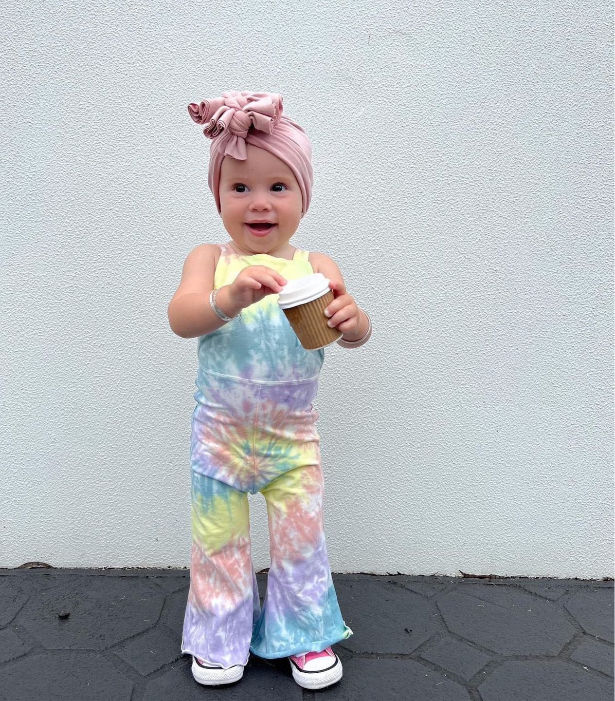 JAYA jumpsuit ~ pastel rainbow