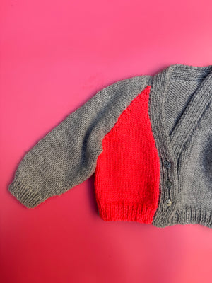HANDMADE KNIT pre loved 6-12 months