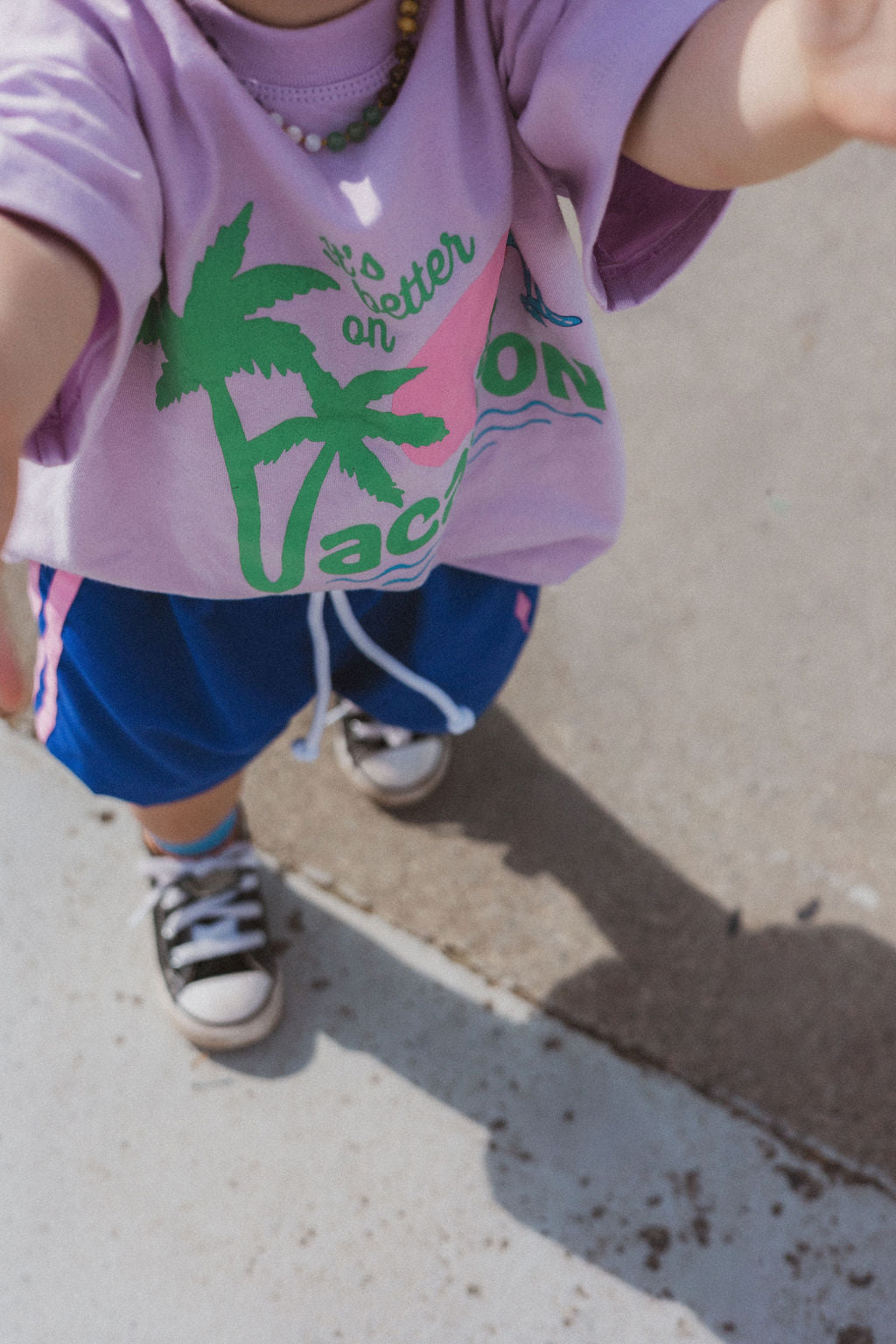 VACATION tee ~ lilac
