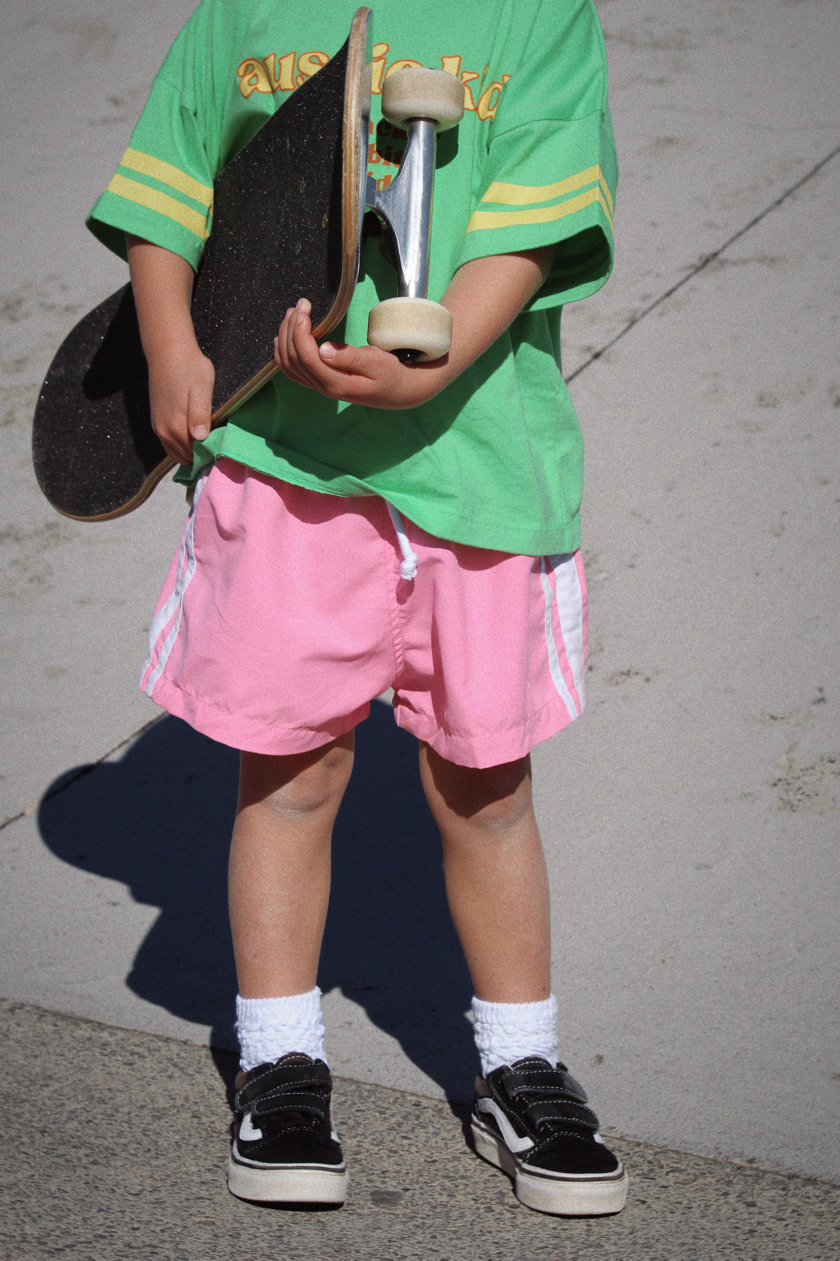 LIGHTNING SHORTS ~ pink/white