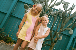 YIN YANG DRESS ~ 100% cotton knit OCTOBER PRE ORDER