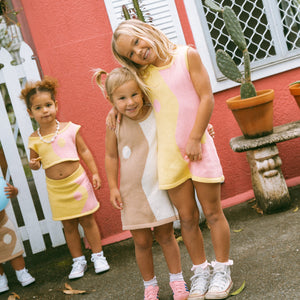 YIN YANG DRESS ~ 100% cotton knit OCTOBER PRE ORDER