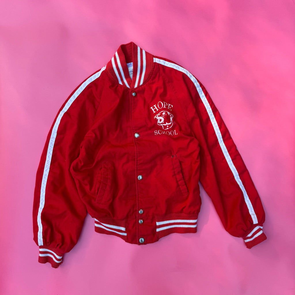 80s VARSITY JACKET ~ vintage 6-8 yrs