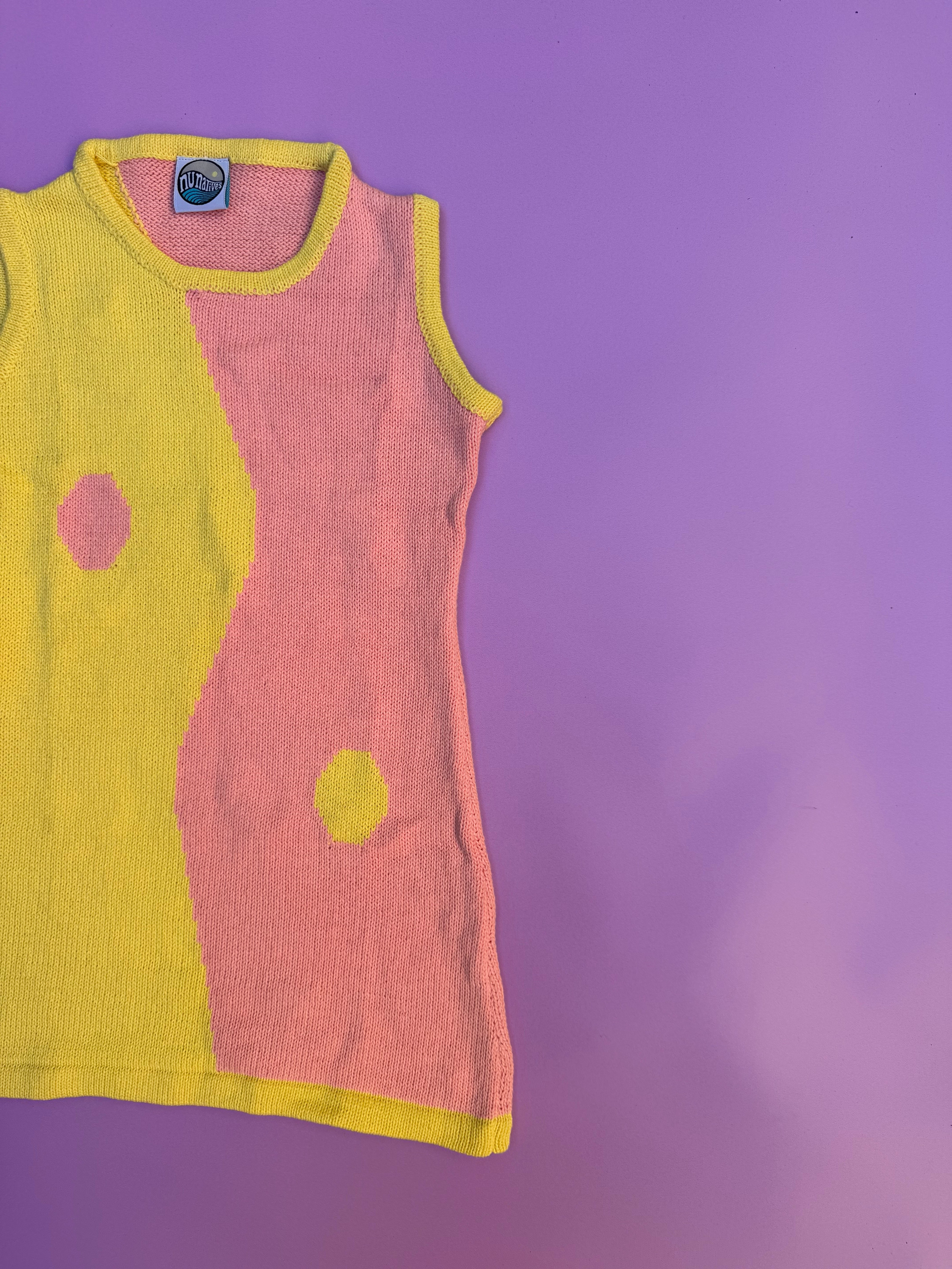 YIN YANG DRESS ~ 100% cotton knit OCTOBER PRE ORDER