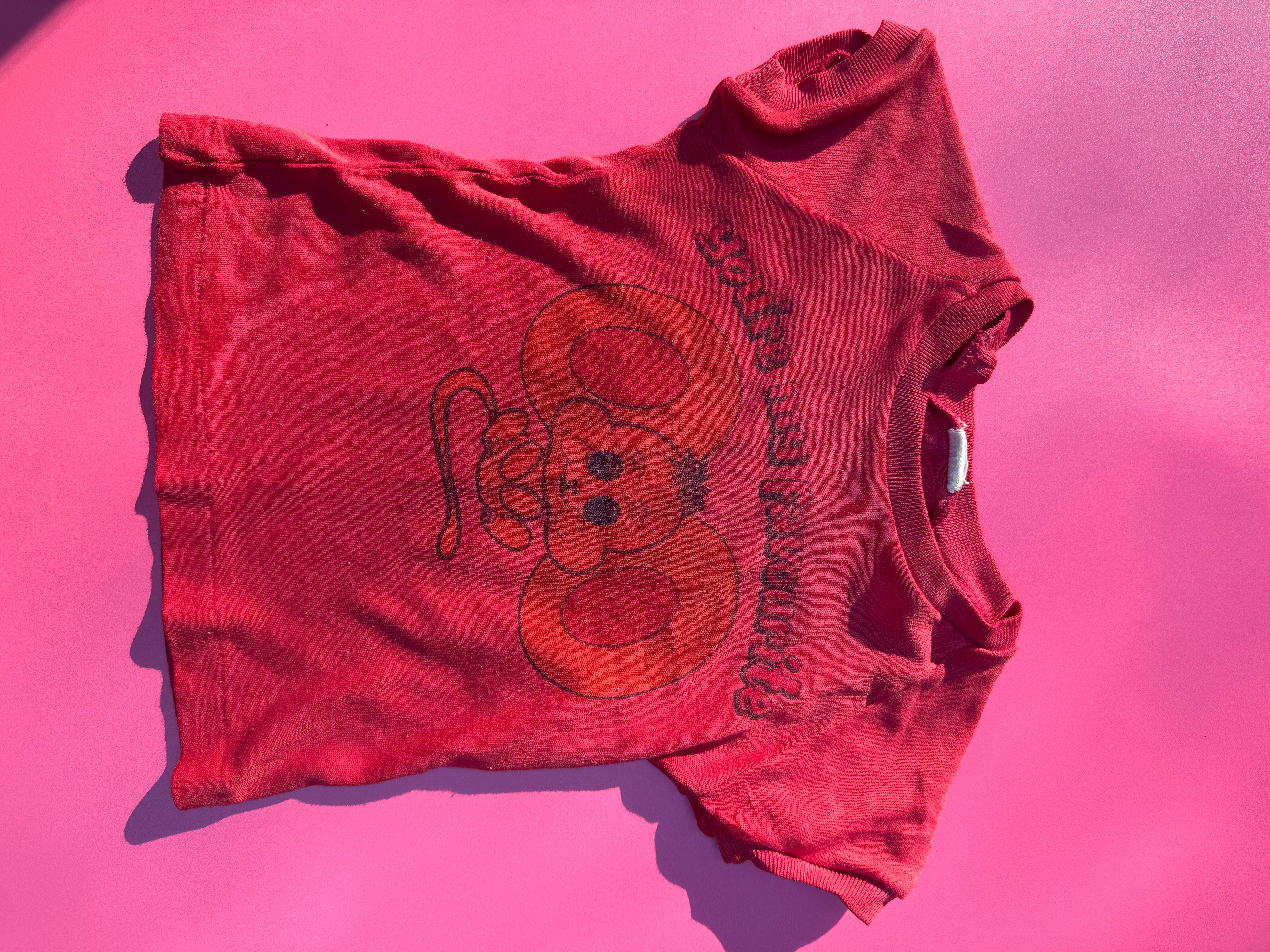 YOU’RE MY FAVOURITE TEE ~ 80s vintage 6-18 months